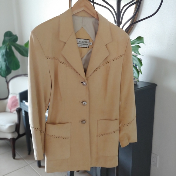 Continental leather fashions Jackets & Blazers - Continental Leather Fashions Western suede coat